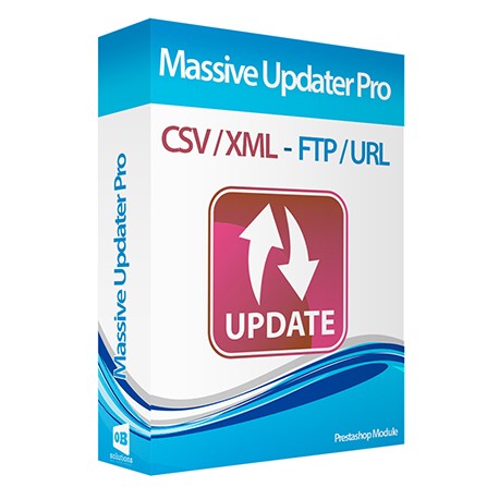 Massive CSV/XML Updater Pro via URL/FTP cronjobs compatible Prestashop Module